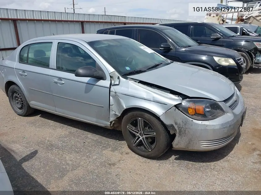 2009 Chevrolet Cobalt Ls VIN: 1G1AS58H297172887 Lot: 45339178