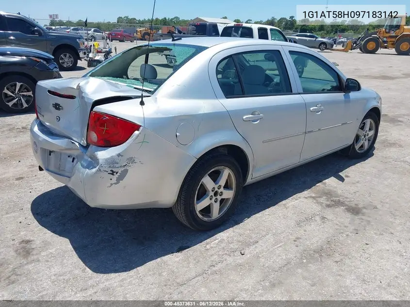 2009 Chevrolet Cobalt Lt VIN: 1G1AT58H097183142 Lot: 45373631