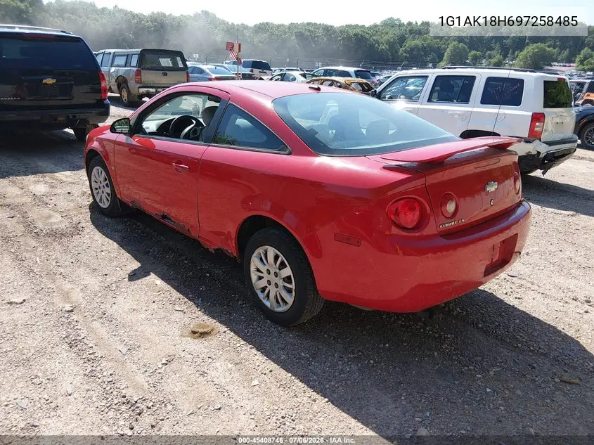 2009 Chevrolet Cobalt Ls VIN: 1G1AK18H697258485 Lot: 45408746