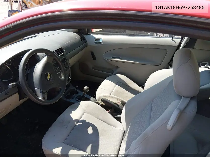 2009 Chevrolet Cobalt Ls VIN: 1G1AK18H697258485 Lot: 45408746