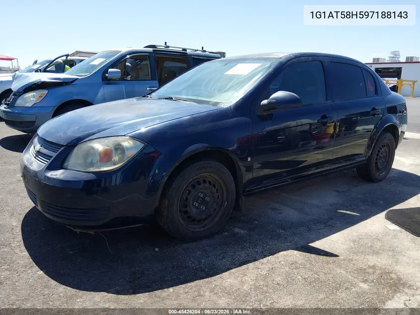 2009 Chevrolet Cobalt Lt VIN: 1G1AT58H597188143 Lot: 45426204