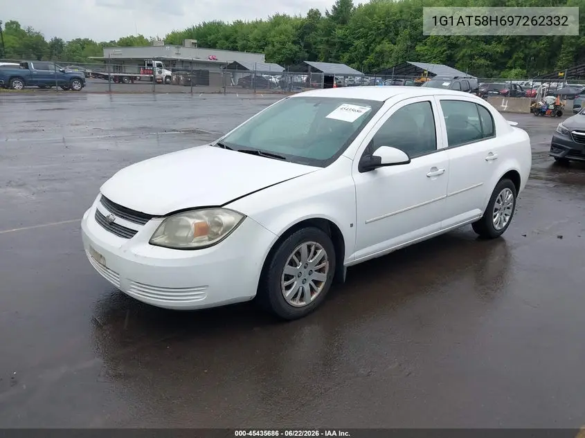 2009 Chevrolet Cobalt Lt VIN: 1G1AT58H697262332 Lot: 45435686
