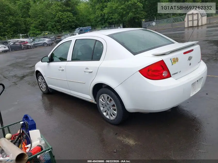 2009 Chevrolet Cobalt Lt VIN: 1G1AT58H697262332 Lot: 45435686
