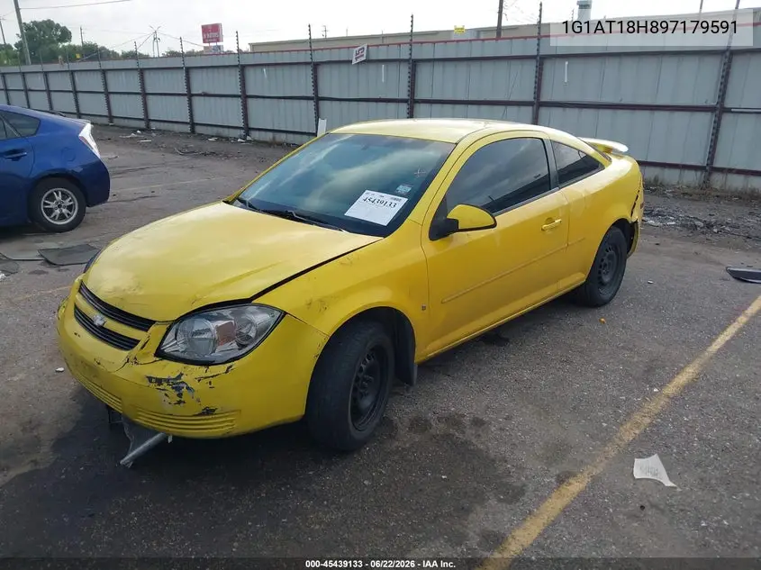 2009 Chevrolet Cobalt Lt VIN: 1G1AT18H897179591 Lot: 45439133