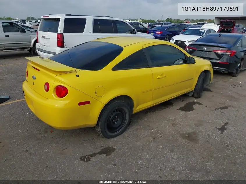 2009 Chevrolet Cobalt Lt VIN: 1G1AT18H897179591 Lot: 45439133