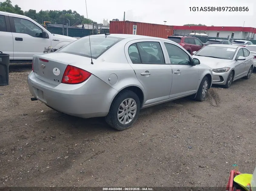 2009 Chevrolet Cobalt Ls VIN: 1G1AS58H897208856 Lot: 45450466
