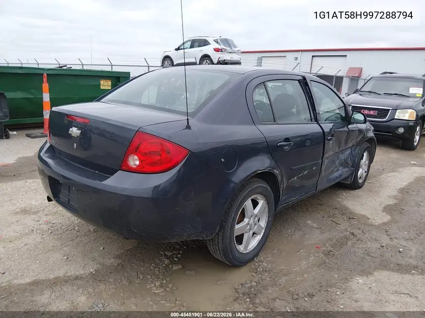 2009 Chevrolet Cobalt Lt VIN: 1G1AT58H997288794 Lot: 45451901