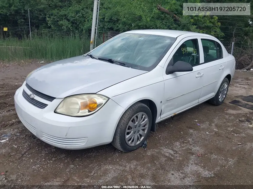 2009 Chevrolet Cobalt Ls VIN: 1G1AS58H197205720 Lot: 45479967