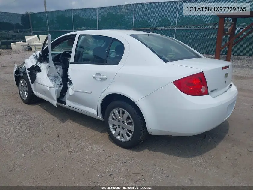 2009 Chevrolet Cobalt Lt VIN: 1G1AT58HX97229365 Lot: 45499690