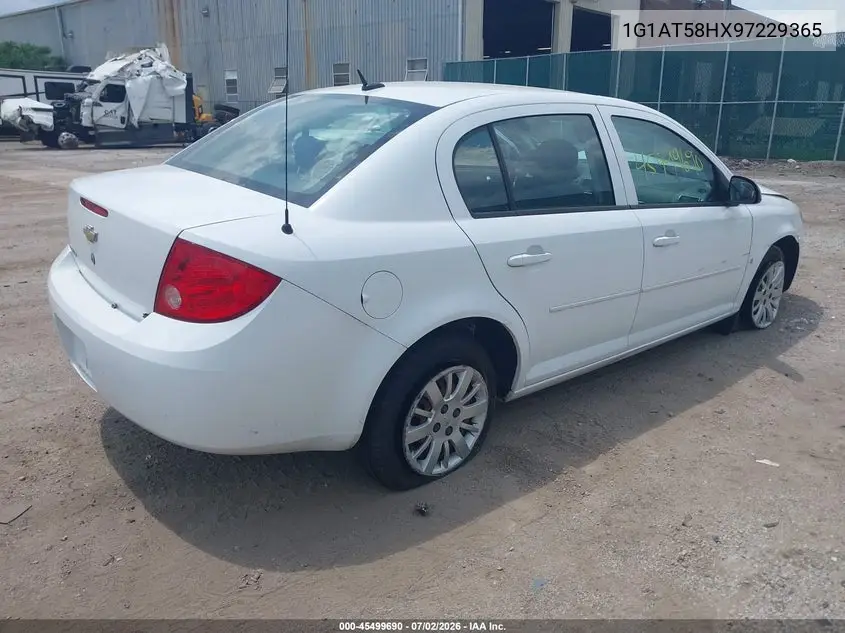 2009 Chevrolet Cobalt Lt VIN: 1G1AT58HX97229365 Lot: 45499690