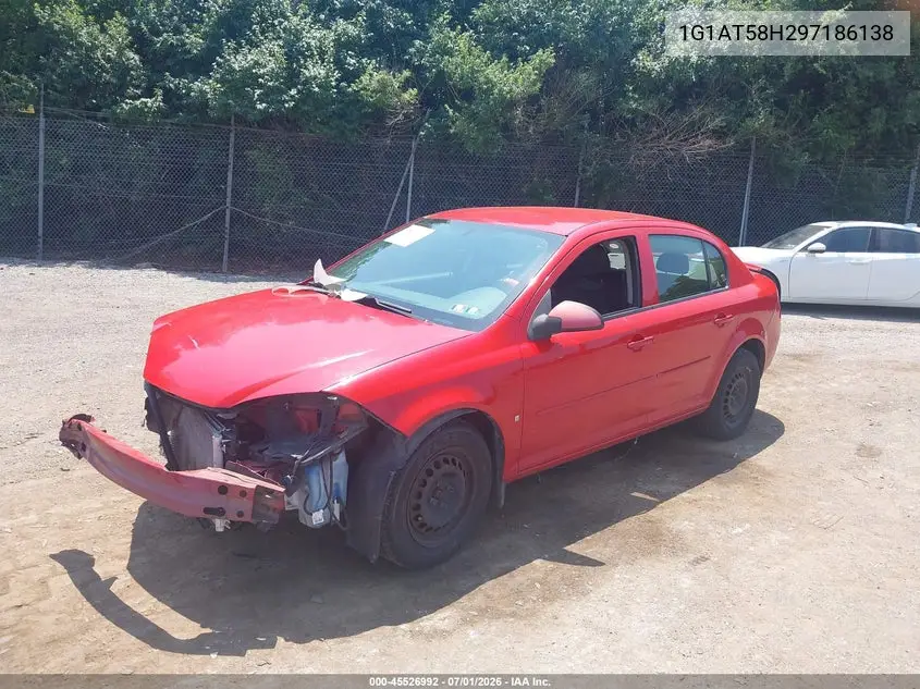2009 Chevrolet Cobalt Lt VIN: 1G1AT58H297186138 Lot: 45526992