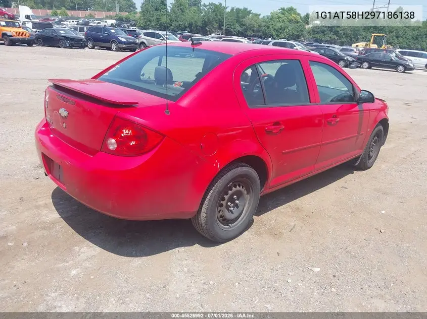 2009 Chevrolet Cobalt Lt VIN: 1G1AT58H297186138 Lot: 45526992