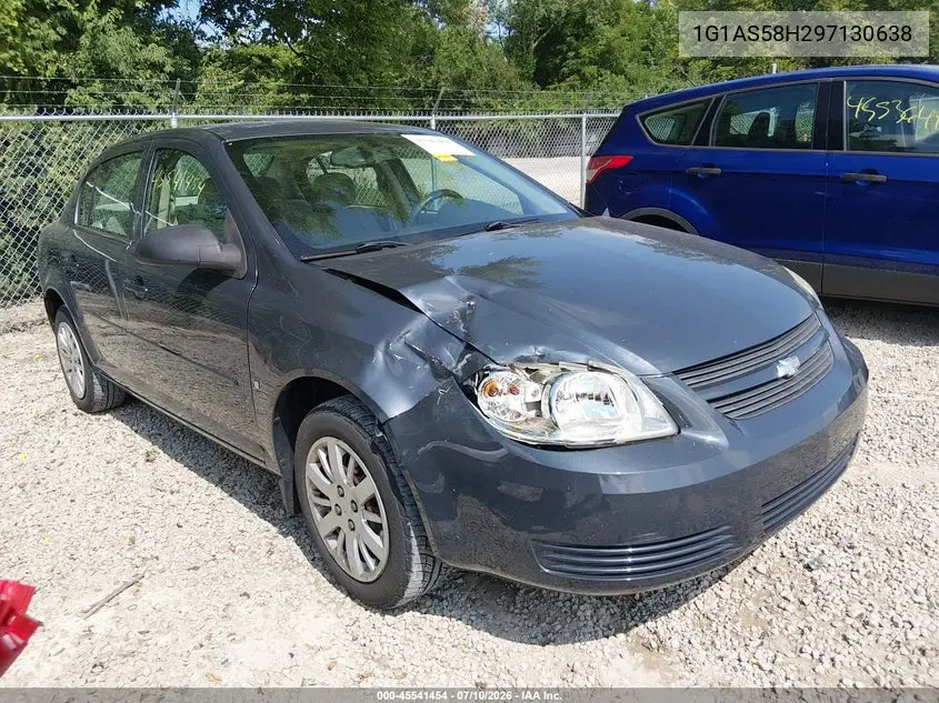 2009 Chevrolet Cobalt Ls VIN: 1G1AS58H297130638 Lot: 45541454