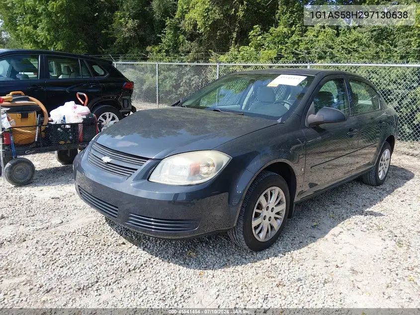 2009 Chevrolet Cobalt Ls VIN: 1G1AS58H297130638 Lot: 45541454