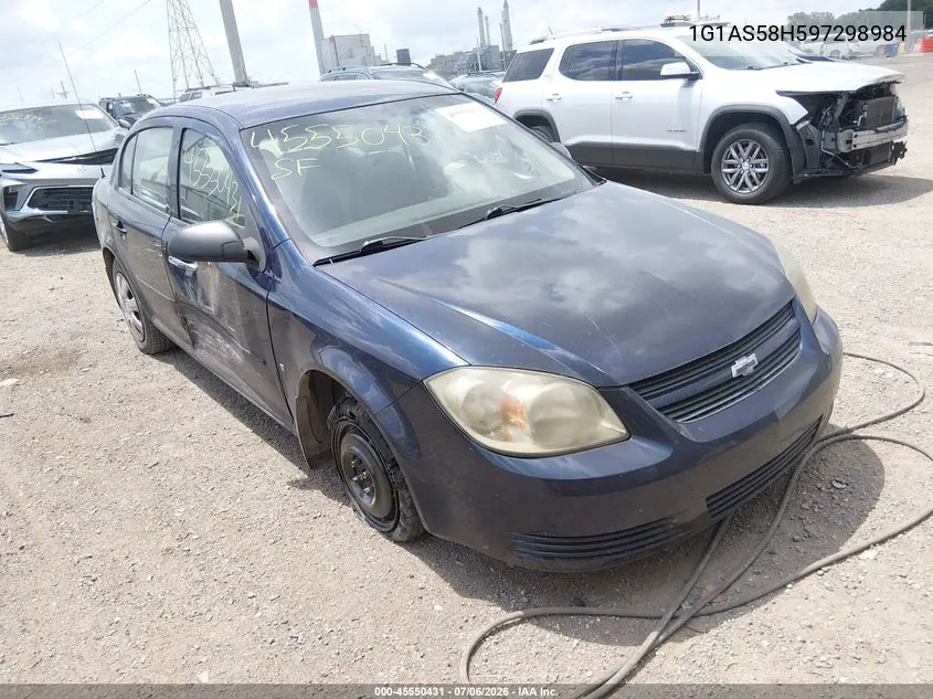 2009 Chevrolet Cobalt Ls VIN: 1G1AS58H597298984 Lot: 45550431