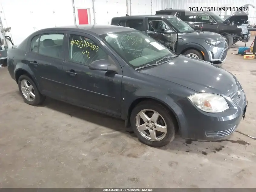 2009 Chevrolet Cobalt Lt VIN: 1G1AT58HX97151914 Lot: 45570983