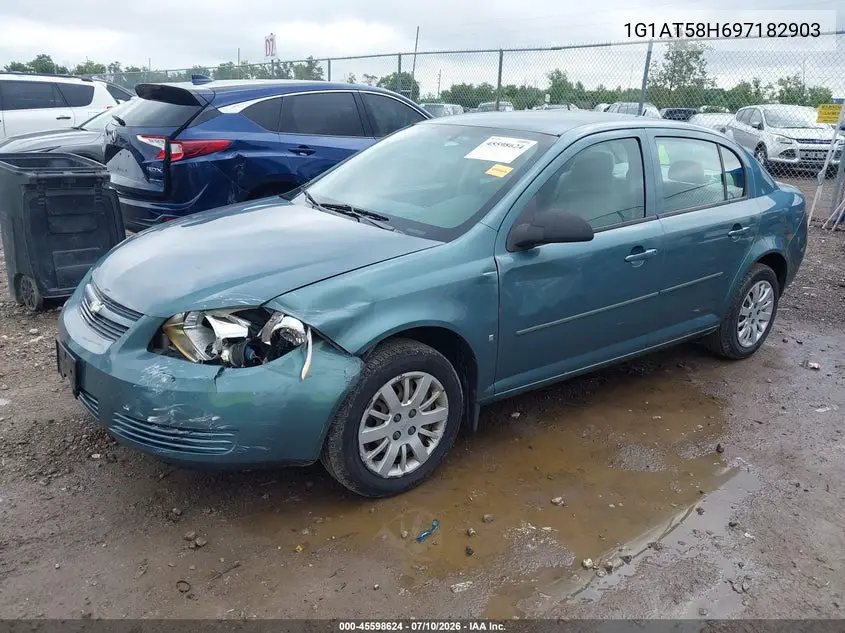2009 Chevrolet Cobalt Lt VIN: 1G1AT58H697182903 Lot: 45598624