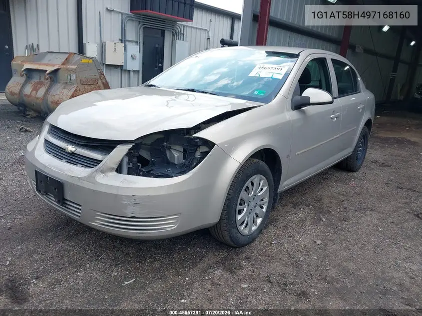2009 Chevrolet Cobalt Lt VIN: 1G1AT58H497168160 Lot: 45657391