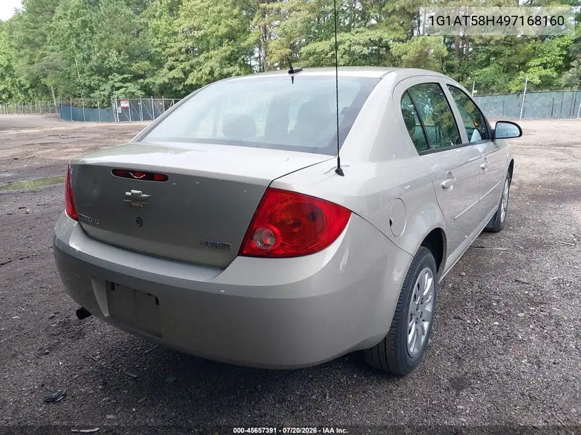 2009 Chevrolet Cobalt Lt VIN: 1G1AT58H497168160 Lot: 45657391