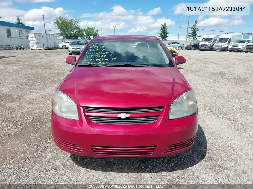 2010 Chevrolet Cobalt 1Lt VIN: 1G1AC1F52A7233044 Lot: 12636996