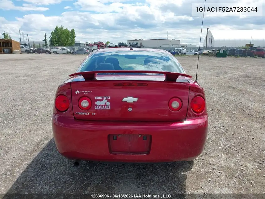2010 Chevrolet Cobalt 1Lt VIN: 1G1AC1F52A7233044 Lot: 12636996