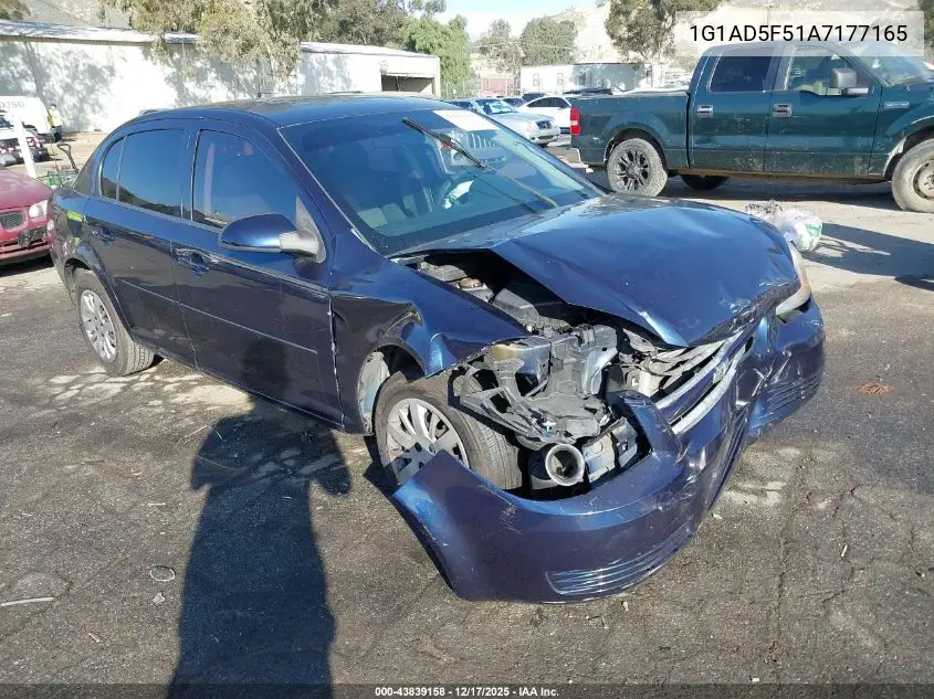 1G1AD5F51A7177165 2010 Chevrolet Cobalt Lt