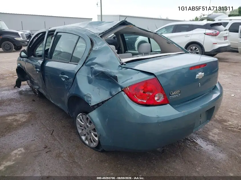 2010 Chevrolet Cobalt Ls VIN: 1G1AB5F51A7131311 Lot: 45293706