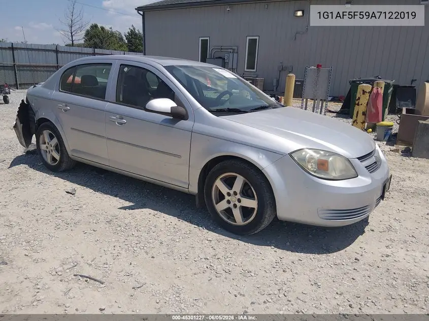 2010 Chevrolet Cobalt Lt VIN: 1G1AF5F59A7122019 Lot: 45301227