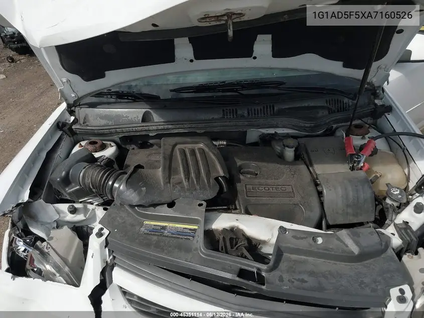 2010 Chevrolet Cobalt Lt VIN: 1G1AD5F5XA7160526 Lot: 45351114