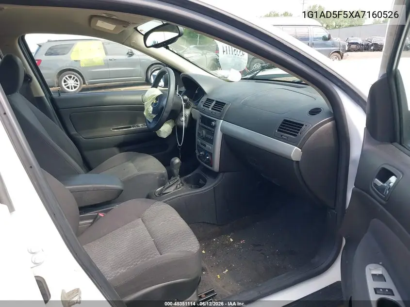 2010 Chevrolet Cobalt Lt VIN: 1G1AD5F5XA7160526 Lot: 45351114