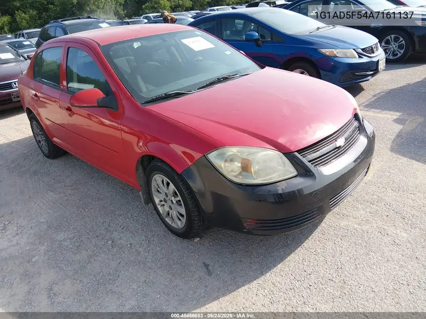 2010 Chevrolet Cobalt Lt VIN: 1G1AD5F54A7161137 Lot: 45466653