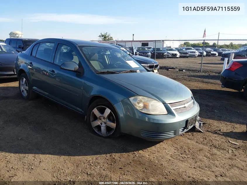 2010 Chevrolet Cobalt Lt VIN: 1G1AD5F59A7115559 Lot: 45477366