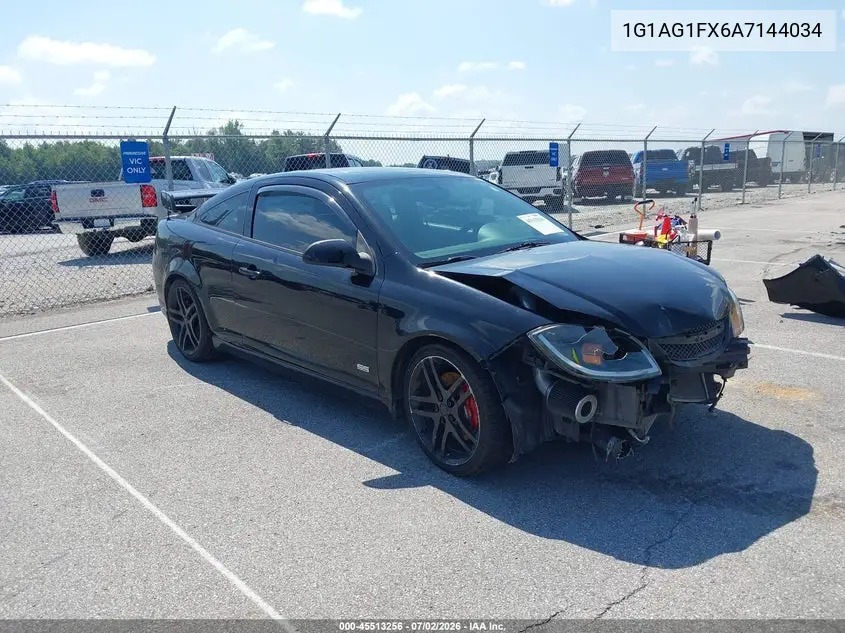 2010 Chevrolet Cobalt Ss VIN: 1G1AG1FX6A7144034 Lot: 45513256