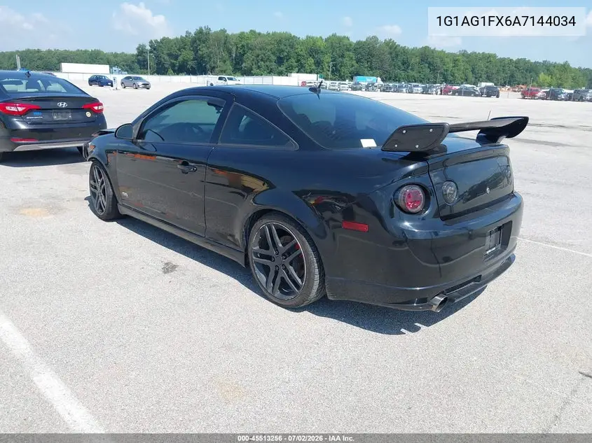 2010 Chevrolet Cobalt Ss VIN: 1G1AG1FX6A7144034 Lot: 45513256