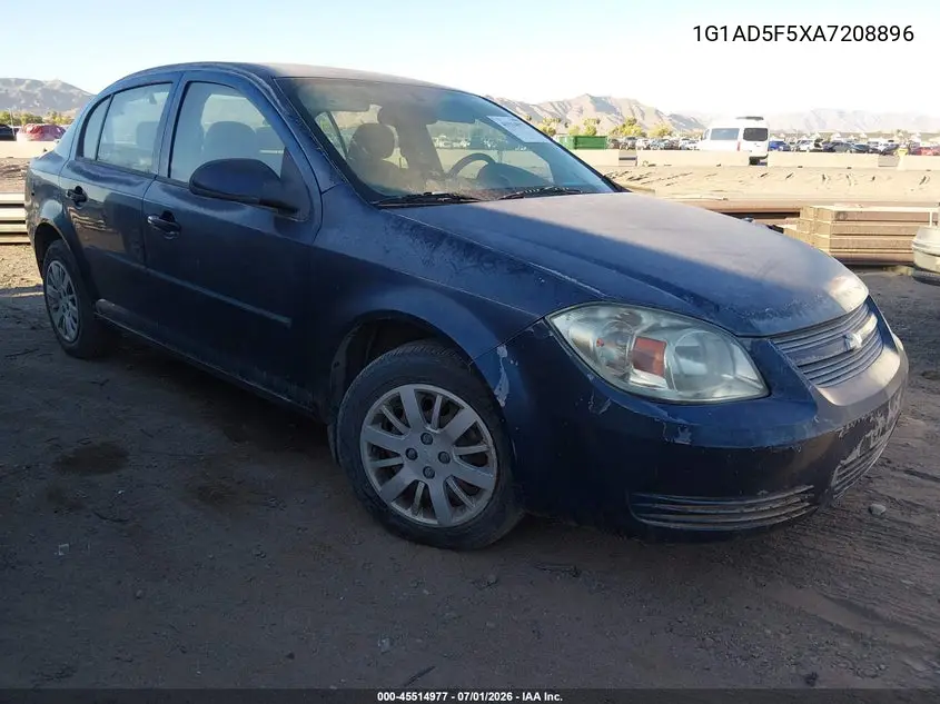 2010 Chevrolet Cobalt Lt VIN: 1G1AD5F5XA7208896 Lot: 45514977