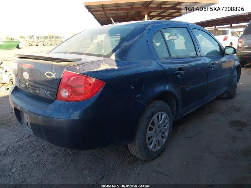 2010 Chevrolet Cobalt Lt VIN: 1G1AD5F5XA7208896 Lot: 45514977
