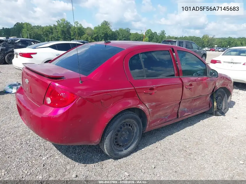 2010 Chevrolet Cobalt Lt VIN: 1G1AD5F56A7145683 Lot: 45537989
