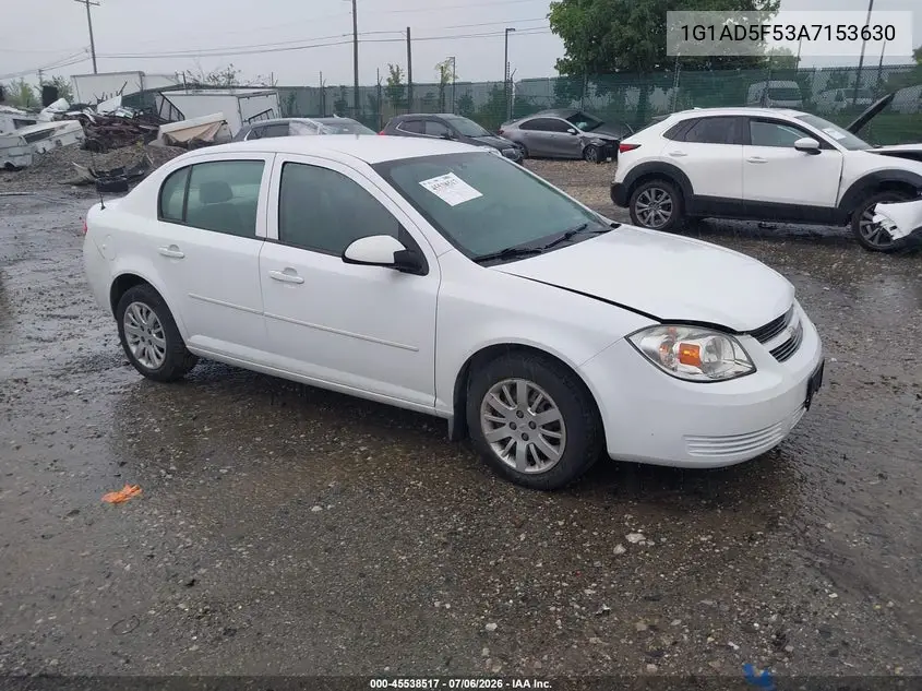2010 Chevrolet Cobalt Lt VIN: 1G1AD5F53A7153630 Lot: 45538517