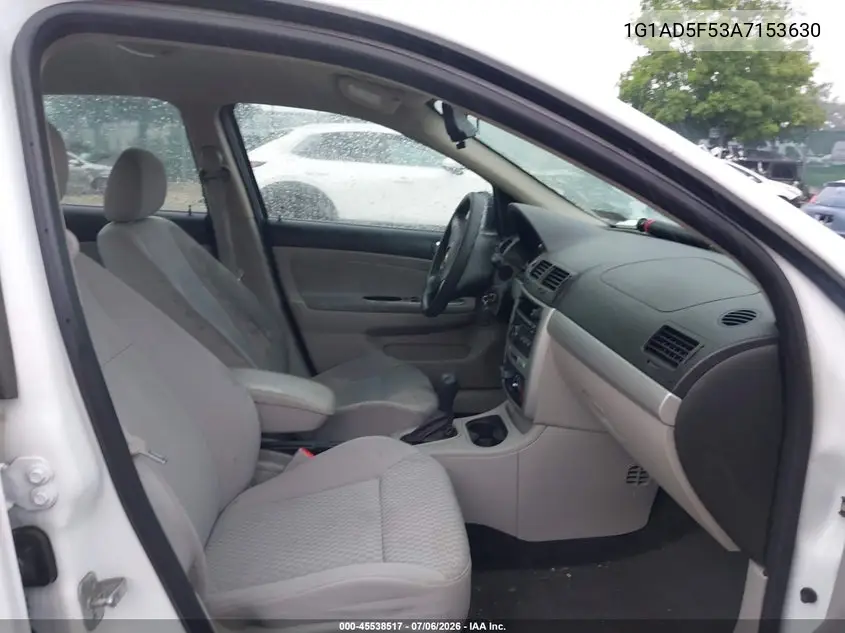 2010 Chevrolet Cobalt Lt VIN: 1G1AD5F53A7153630 Lot: 45538517
