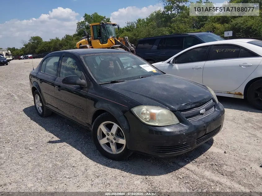 2010 Chevrolet Cobalt Lt VIN: 1G1AF5F51A7188077 Lot: 45539668