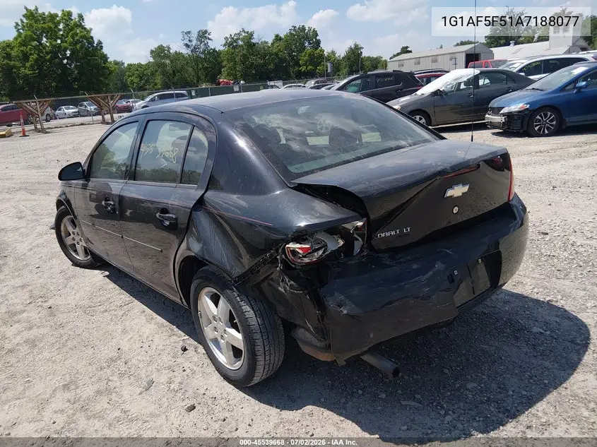 2010 Chevrolet Cobalt Lt VIN: 1G1AF5F51A7188077 Lot: 45539668