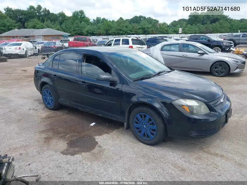 2010 Chevrolet Cobalt Lt VIN: 1G1AD5F52A7141680 Lot: 45543836