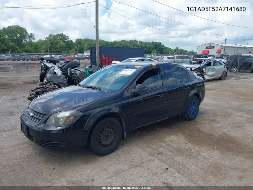 2010 Chevrolet Cobalt Lt VIN: 1G1AD5F52A7141680 Lot: 45543836