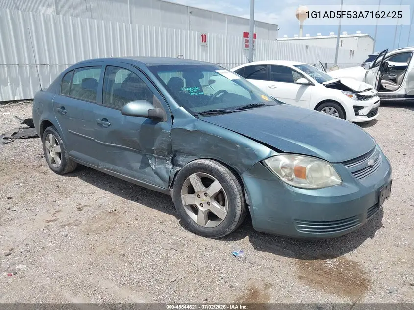 2010 Chevrolet Cobalt Lt VIN: 1G1AD5F53A7162425 Lot: 45544621