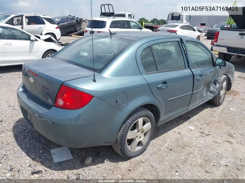 2010 Chevrolet Cobalt Lt VIN: 1G1AD5F53A7162425 Lot: 45544621