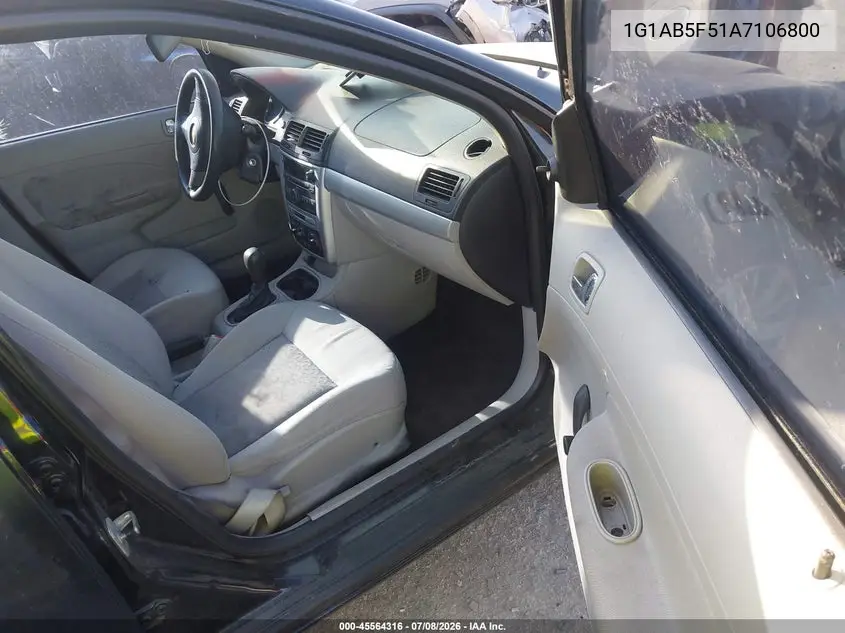 2010 Chevrolet Cobalt Ls VIN: 1G1AB5F51A7106800 Lot: 45564316
