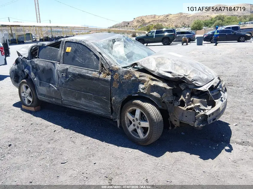 2010 Chevrolet Cobalt Lt VIN: 1G1AF5F56A7184719 Lot: 45574003