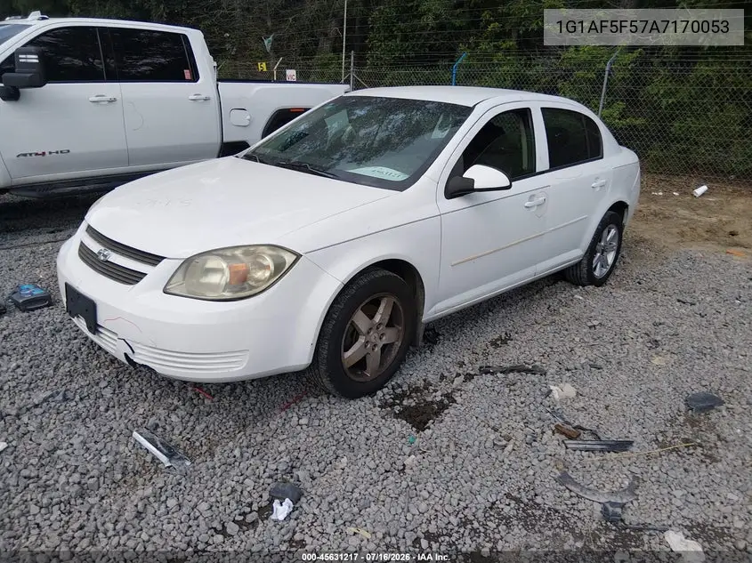 2010 Chevrolet Cobalt Lt VIN: 1G1AF5F57A7170053 Lot: 45631217