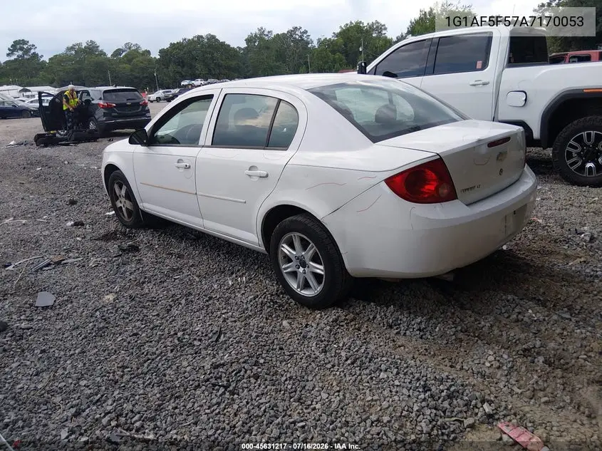 2010 Chevrolet Cobalt Lt VIN: 1G1AF5F57A7170053 Lot: 45631217