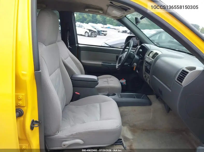 2005 Chevrolet Colorado Ls VIN: 1GCCS136558150305 Lot: 45622483